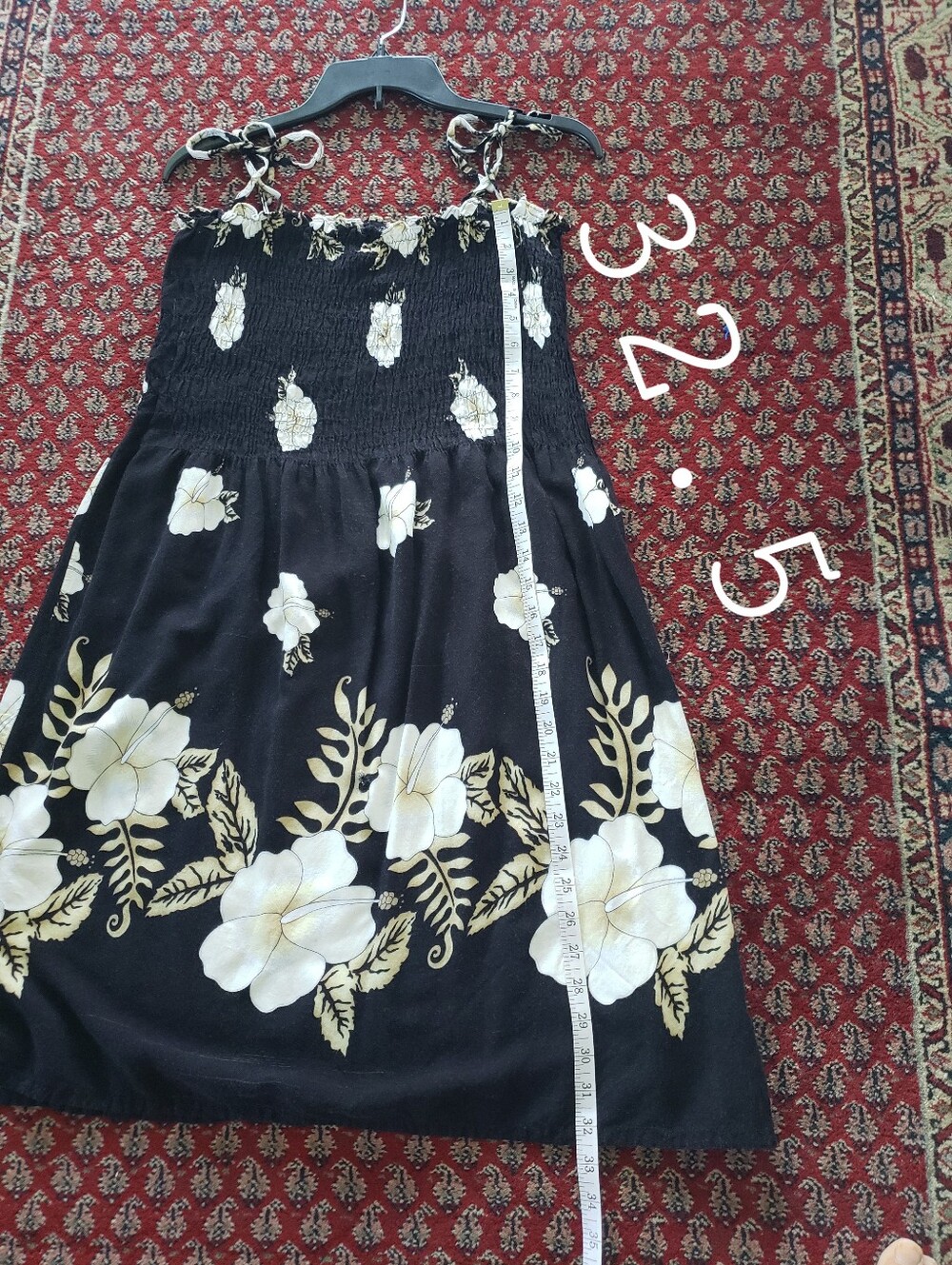 Vintage Hibiscus Hawaii Sundress